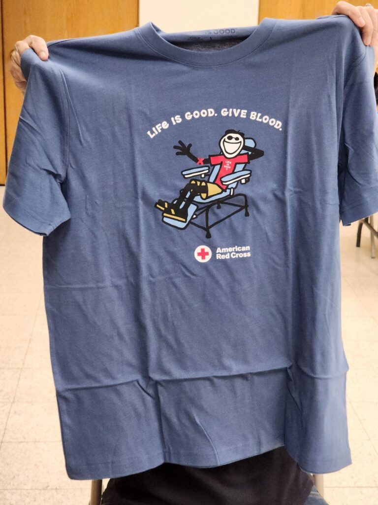 7280 District Newsletter May 2026 tshirt blood drive