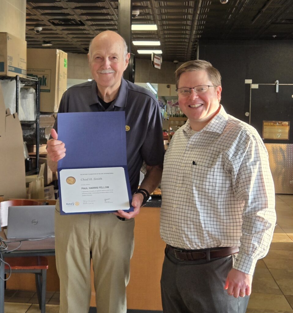 7280 District Newsletter August 2026 chad harris fellow